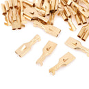 100Pcs Crimp Terminal Cable Female Spade Connector 7.8mm JC%o