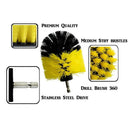 3pcs Eletric Drill Brush Tile Grout Power Scrubber Cleaning Tub Cleaner Com W1Y6