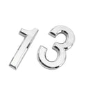 Plastic House Number, Home Address Decor, Outdoor Door Number, Modern Address
