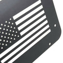 Black Steel Tailgate Vent-Plate Cover for 2007-2018 Jeep Wrangler Jk & Unli