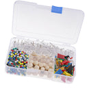 700Pcs Multi-Coloured Assorted Push Pins Drawing Cork Board Office Supplies