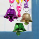 Parrot Bell Toys Hanging Toys Colorful Pet Bird Toys Parrots Bells A
