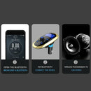 2018 New Car Charger Bluetooth MP3 Player Hands-free Adapter with FM Transm