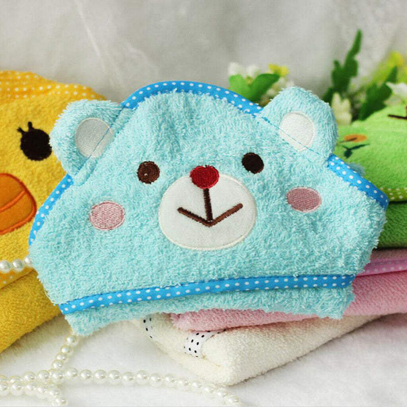 Pet Dog Cat Bear Design Puppy Bath Towel Bathrobes Pajamas Blanket Blue M