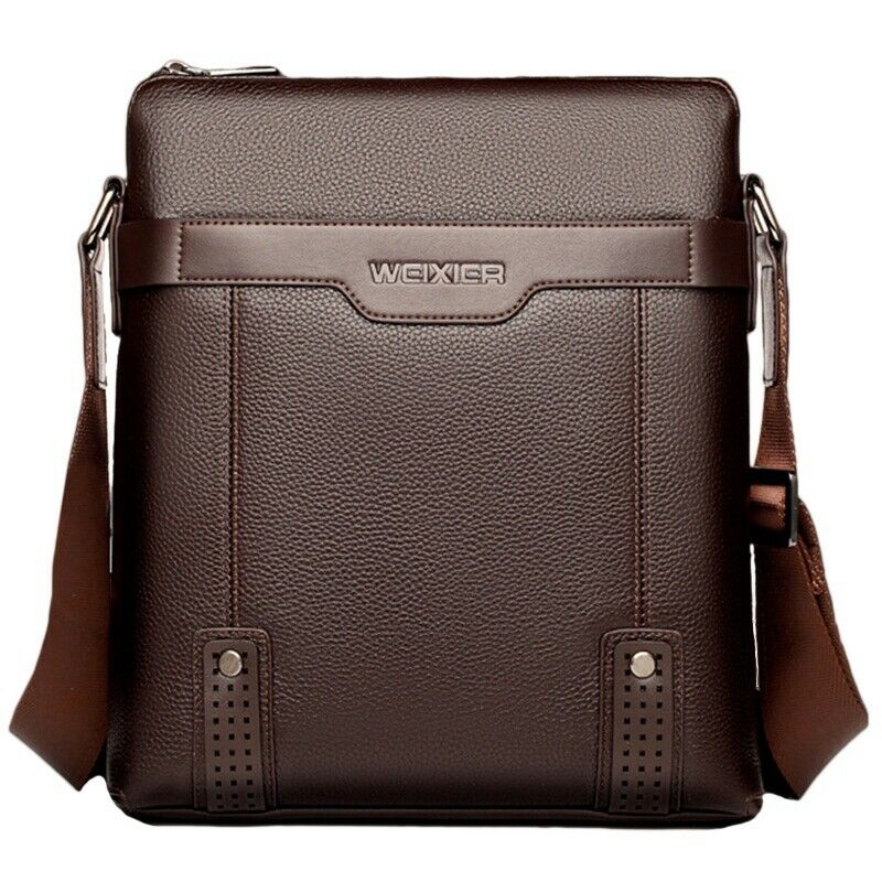 Weixier Men Messenger Bags Pu Leather Shoulder Crossbody Bag Men Handbag Ma K4A9