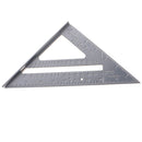 5 Pieces 7inch Aluminum Alloy Triangle Measure Rate Square Protractor Carpenter