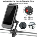Bicycle Mobile Phone Holder 360 Degree Rotatable Waterproof Fixed Bracket