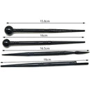 4pcs ceramic Polymer Clay Tools Carving Craft Brush Ceramics Tool Multi-funct â„–[
