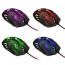 6Buttons 3200 DPI LED Optical USB Wired Cord Gaming PRO Mouse Mice ForPCLaptopME