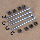 Door Hinge Kits Iron fit for Chevy S10 & GMC S15 2 Door 1994-2004 New