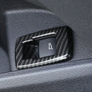 Carbon Fiber For BMW X1 F48 2016-18 ABS Chrome Interior Tail Door Swtich Fr
