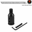 Universal Aluminum Shift Knob Adapter for Non Threaded Gear Shifters 12x1.2 BX