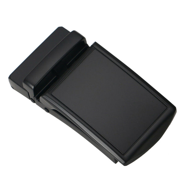 Men Male Solid Buckle Ratchet Leather Belt Buckle Business Casual Style Buckle