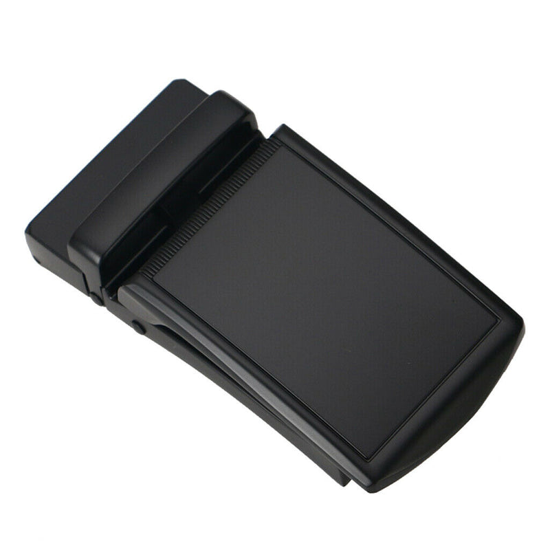Men Male Solid Buckle Ratchet Leather Belt Buckle Business Casual Style Buckle