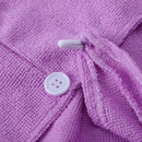 Microfibre After Shower Hair Drying Wrap Towel Quick Dry Hair Hat Cap Turba