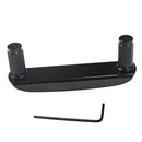 Black 6-String Guitar Bridge Jazz Bridge For 6-String Electric Guitar Saddl