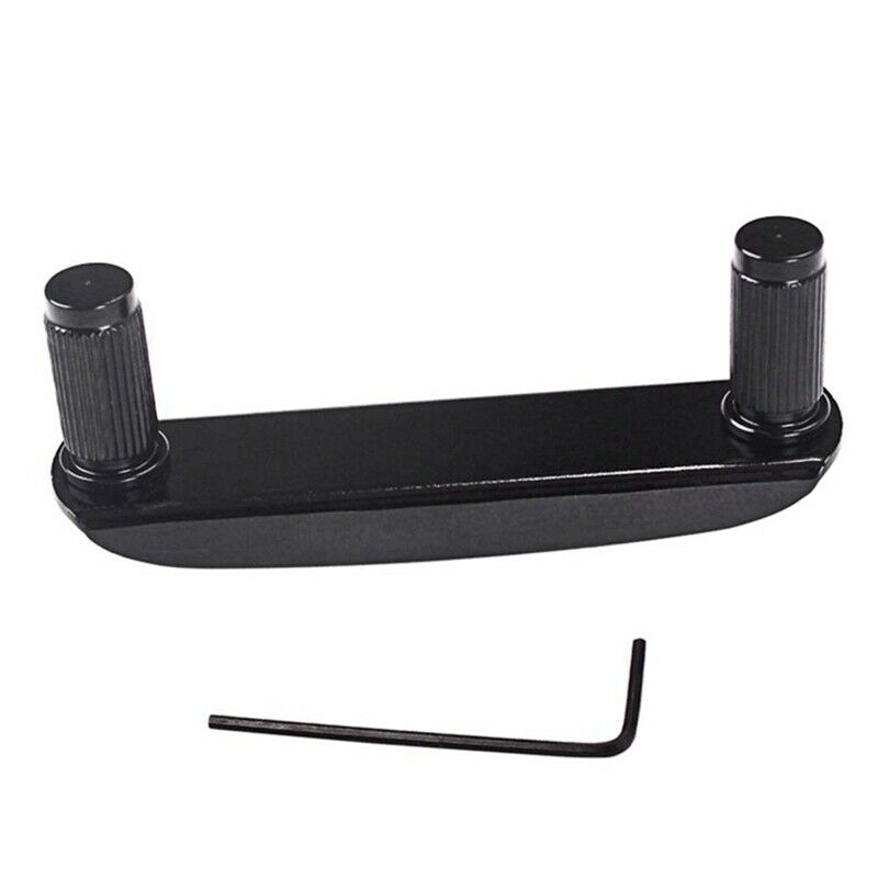 Black 6-String Guitar Bridge Jazz Bridge For 6-String Electric Guitar Saddl