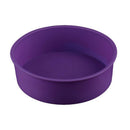 8 inch Silicone Mould Bakeware Round Cake Form Baking Pan color rando Gw
