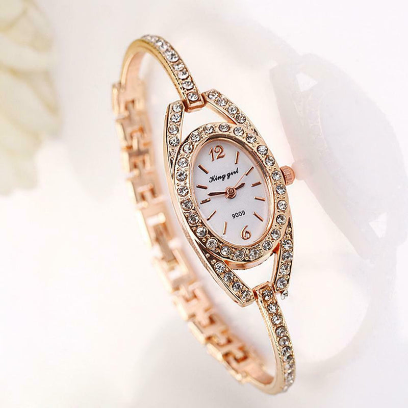 Hot Selling Casual Stainless Steel Wristwatch Women Fashion Reloj Watch A