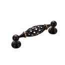 Metal Bird Cage Cabinet Door Pull Knobs Cupboard Drawer Handles 120X30mm A