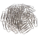 100pcs 29MM sliver clip bookmark metal paper clips patchwork clip office supply-