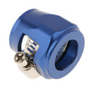 HEX-10 AN10 10AN -10 Fuel Hose Clamp Oil Line Fastener Hex Finisher Blue