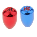 Auto Truck CNC Aluminum Manual 5-Speed Shift Knob w/ Adapter Anodized NEW
