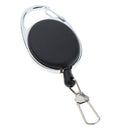 Steel Rope Chain Metal Recoil Retractable Key and Ring Key Chains Anti-loss