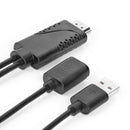 USB Female to HDMI Male 1080P HDTV TV Digital AV Adapter Cable Wire Cord