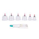 1Set Massager Cans Vacuum Cupping Set Thicker Magnetic Aspirating Cup Cans  BX