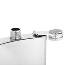 9oz Flask Stainless Steel, Great Christmas / Halloween Gift for Whiskey Lovers