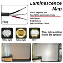 4 Inch 72W Round LED Work Light Spot Driving Lamp Headlight Offroad ATV Truck ME