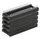 5pcs 40 pin DIP IC Sockets Adaptor Solder Type black