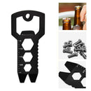 Multi-function Crowbar Bottle Opener Wrench Screwdriver Outdoor EDC Tool