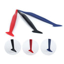 4pcs Hard Soft Steel Micro Squeegee Set Car Stickers Wrap Vinyl Tools New