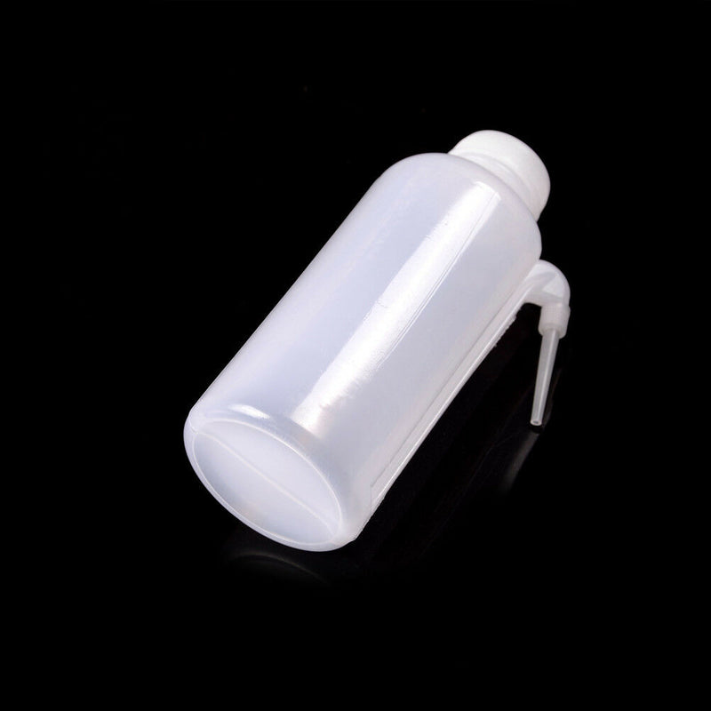 500ml Durable White Plastic Lab Bottle Squeeze Dispensing Bottle   JR