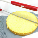 Baking tool stainless steel adjustable cake saw tooth wire cuSEAU