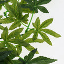 2Pcs Reptile Terrarium Ivy Vines Vivarium Ornament Artificial Leaves Plant Decor