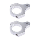 2x Motorcycle Aluminum Steering Damper Fork Frame Mounting Clamp Bracket 38m