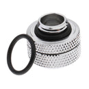 Silver14mm Triple Seal Compression Fitting for Computer Water Cooling System