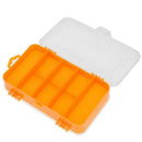 Portable Toolbox Durable Plastic Double-Sided Component Box Screws Hardware