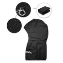 600D Oxford Cloth Outboard Cover Engines Cover Boat Covers Black 15-20HP