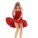 2pcs 1/64 Scale Tiny Girls People  Table Scenario