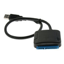 1Pcs USB 3.0 To SATA 22Pin 2.5''/3.5'' PC Hard Disk Drive SSD Adapter Cable