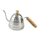 900ml Gooseneck Tea Kettle Long Narrow Spout Coffee Maker With Wooden Handle