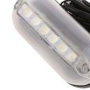2x 12V White Light Stainless Steel Underwater Boat Marine 6 LED Light