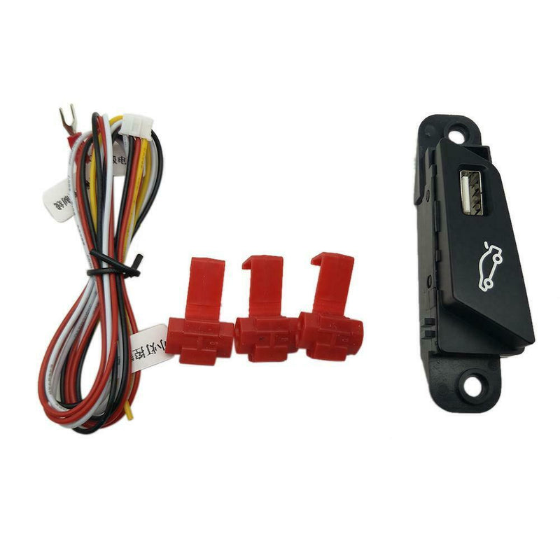 Car Trunk Open/Close Button Switch Assembly w/ USB Port for Chevrolet Cruze