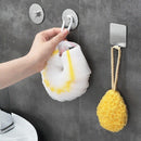 Stainless Steel Wall-Mounted Magnetic Soap Dish Bathroom Drain Wall Hanging
