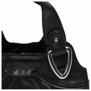 Fashion handbag Women PU leather Bag Tote Bag Handbags Satchel -Matte Black
