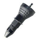 Electric Rivet Nut Gun Drill Adapter Rivet Drill Attachment Lower Noise Blue